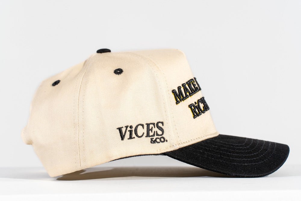 Make America Rich Again Hat - Off - White - Vices&co.